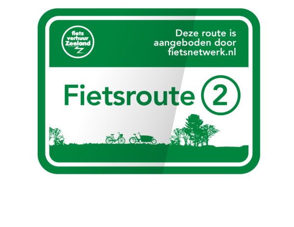 Fietsroute tussen Oosterschelde en Westerschelde